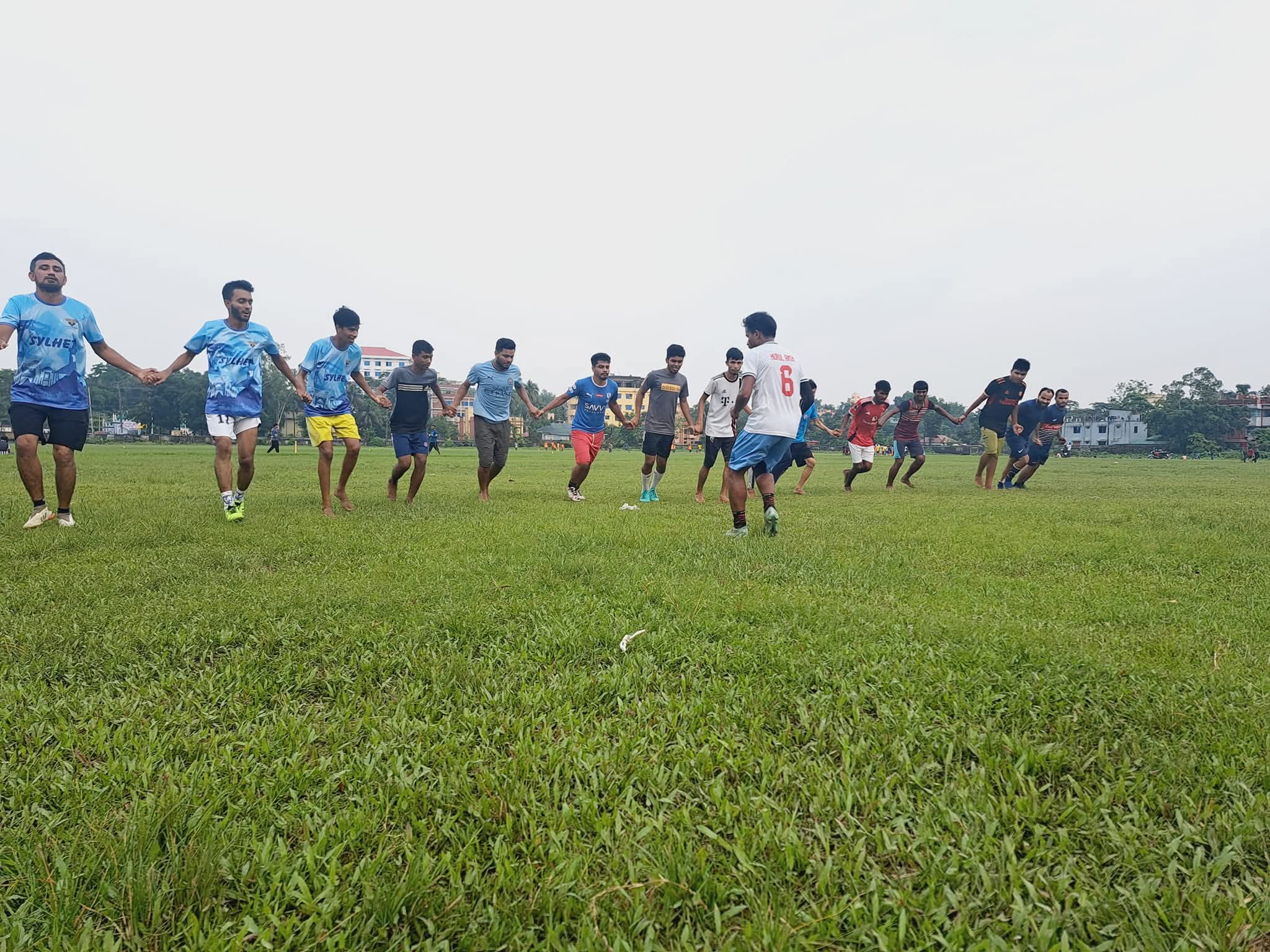 Football training session
